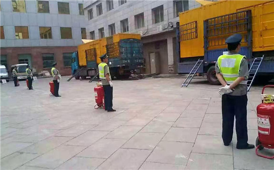 火炬开发区街道租赁发电机案例