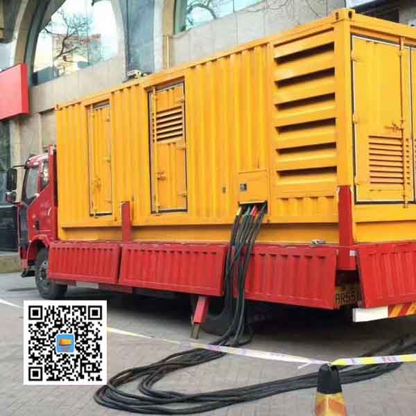 火炬开发区街道静音发电机出租